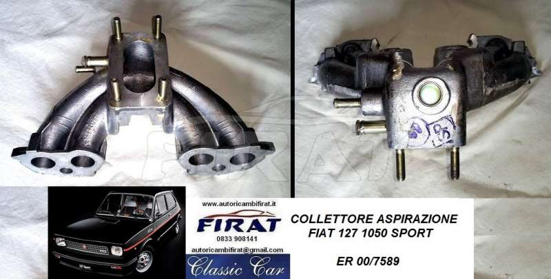 COLLETTORE ASPIRAZIONE FIAT 127 1050 SPORT